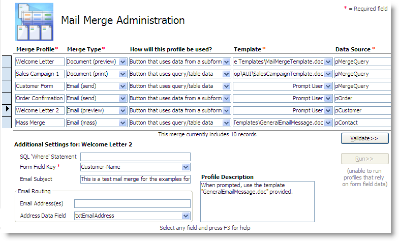 how to do a mail merge in outlook