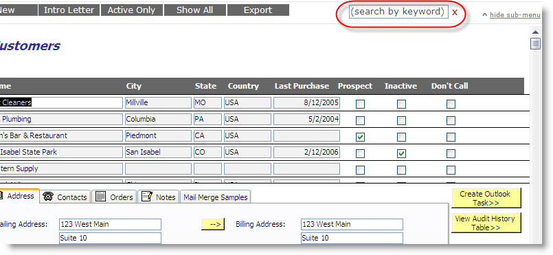 MS Access form search, adding keyword search to an Access database
